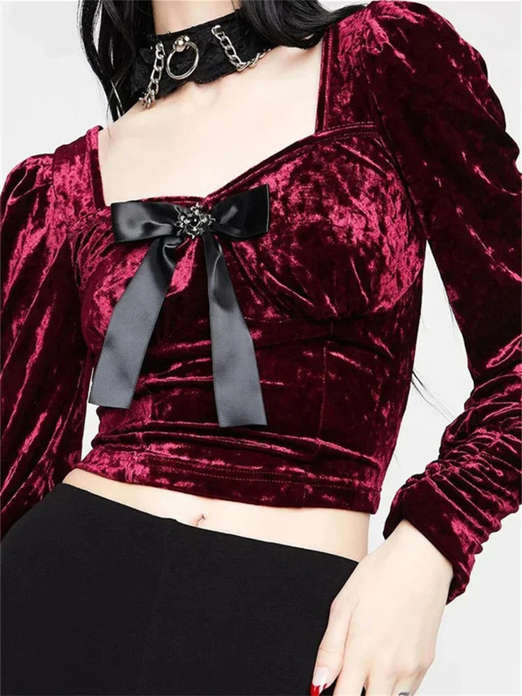 Top retro de mujer