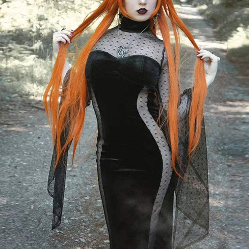 Vestido gótico de mujer