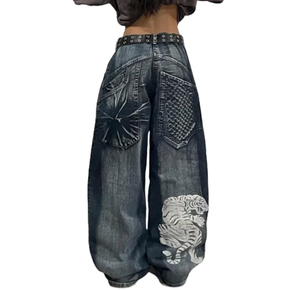 Pantalones holgados de mujer