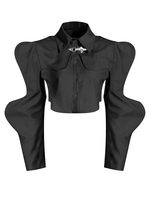 Blusa con forma de mujer