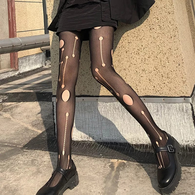 The Holes Tights Gothic Mania