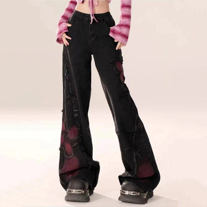 Women's Gothic Baggy Jeans