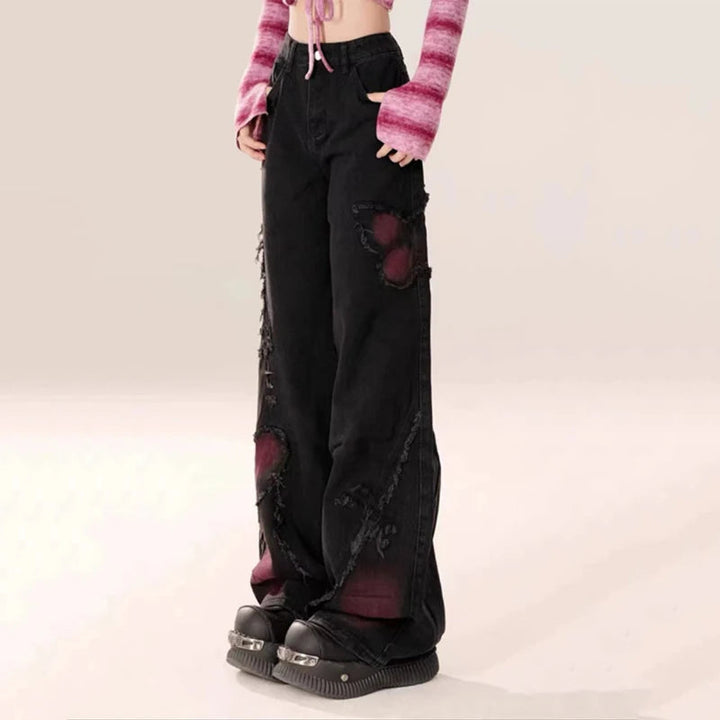 Women's Gothic Baggy Jeans