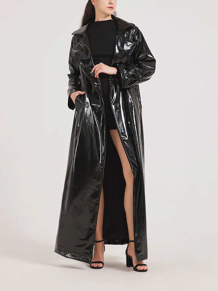 Women's Shiny Reflective Coat