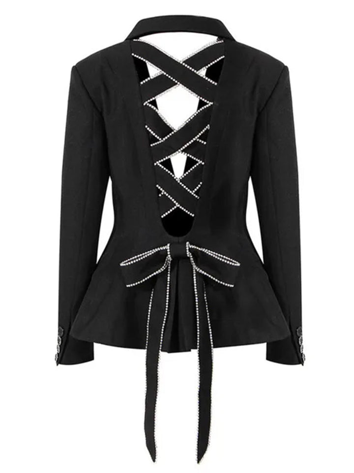 Women's Hollow Out Blazer