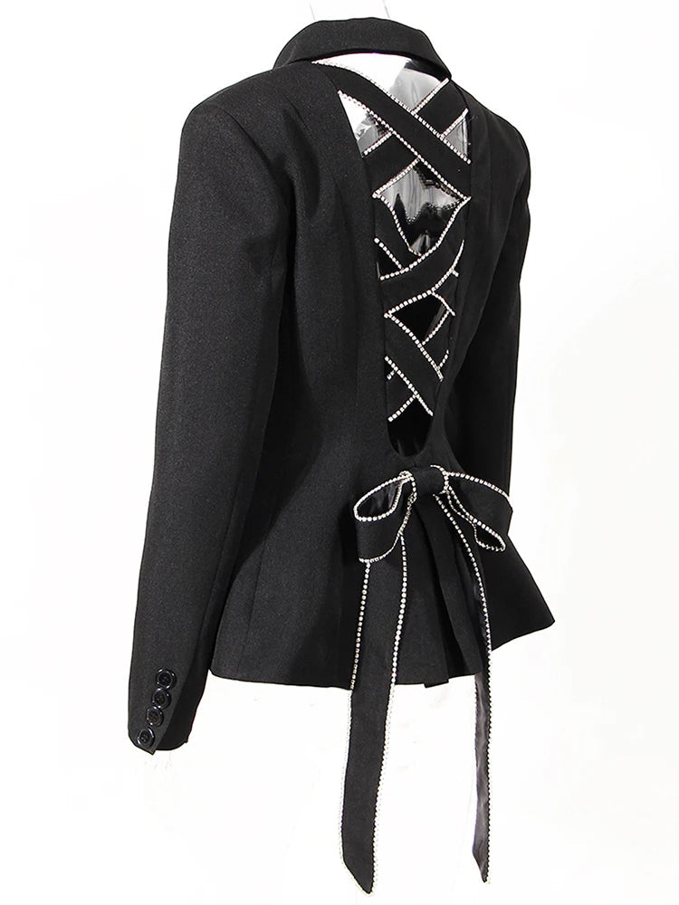 Women's Hollow Out Blazer