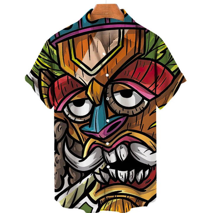 Hawaiian Tiki Shirt
