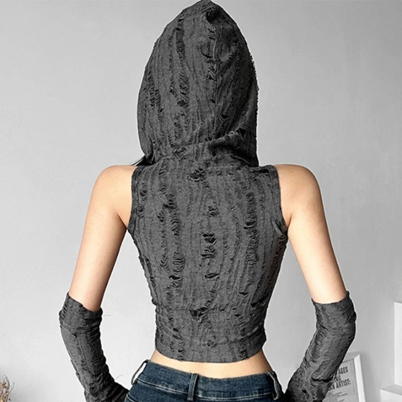 Hooded Tank Top