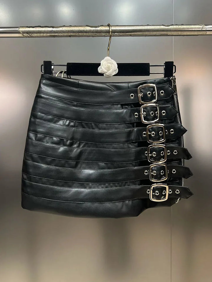 Women's Leather Skirt