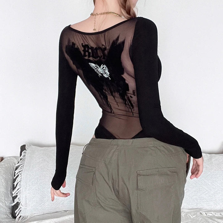 Women's Gothic Bodysuit