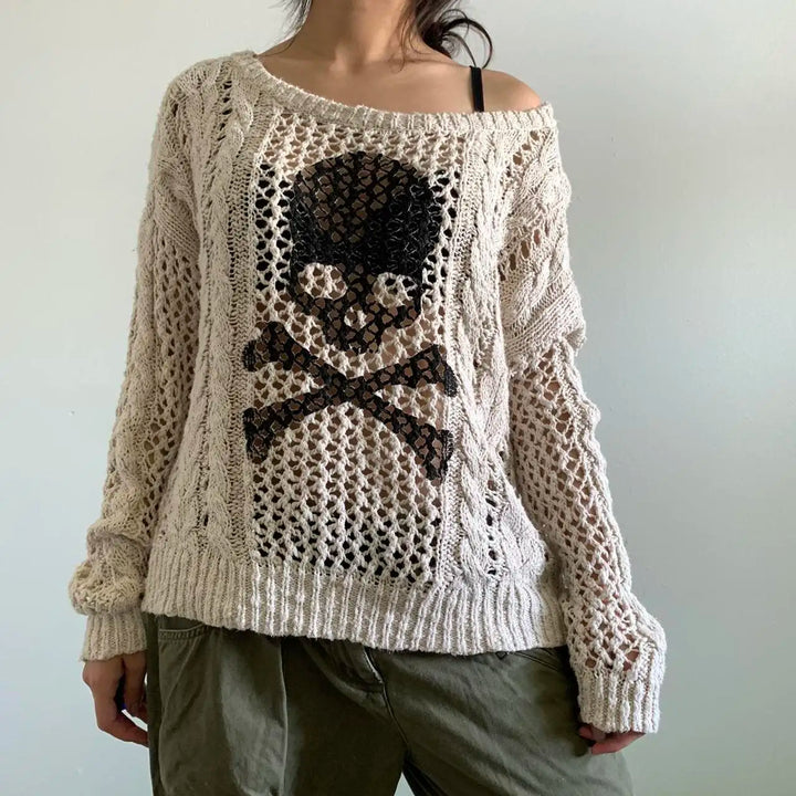 Women's Skull Jumper