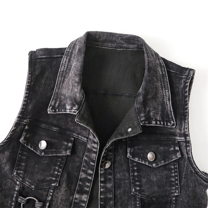 Women's Denim Vest