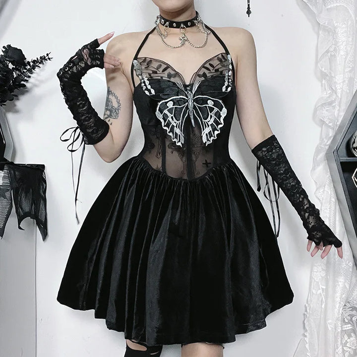 Gothic Butterfly Dress