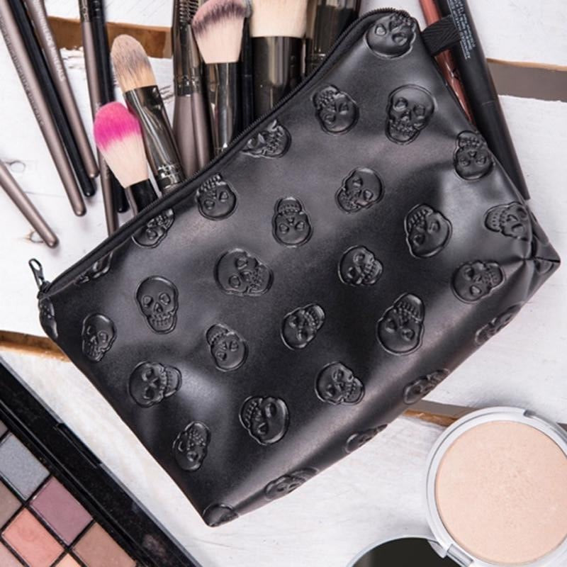 Mini Skulls Make up Bag