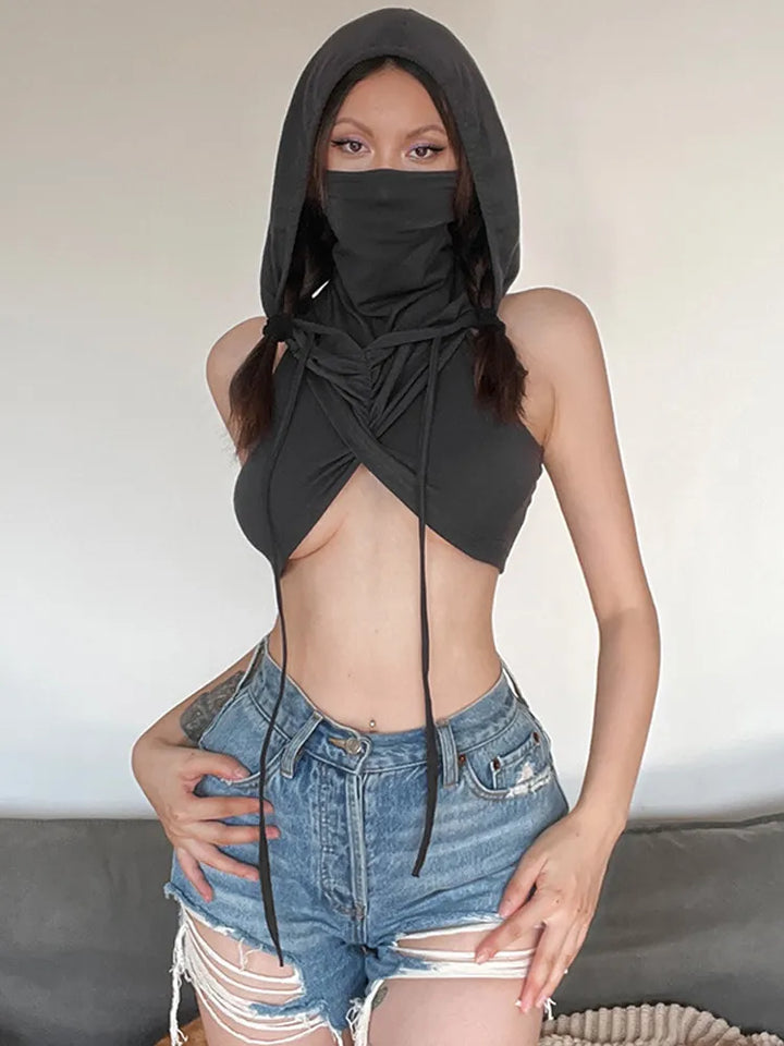 Hooded Tank Top