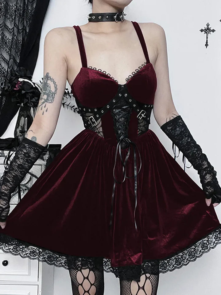 Vestido gótico de mujer