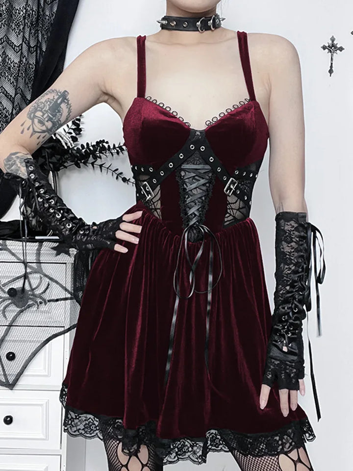 Vestido gótico de mujer