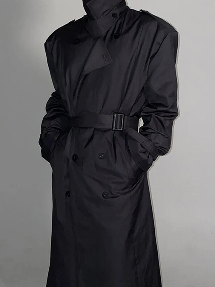 Men's Windproof Trench Coat