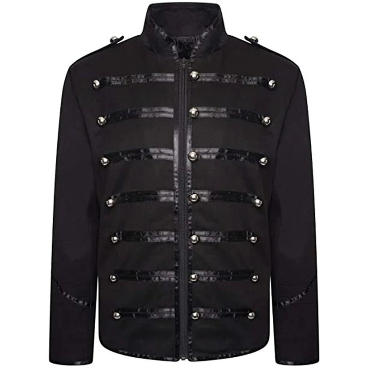 Men's Retro Gothic Jacket Black