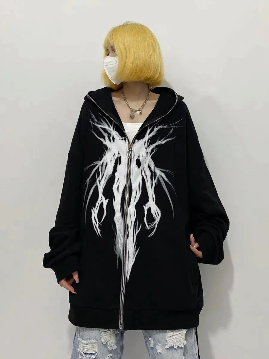 Oversize Zip Hoodie