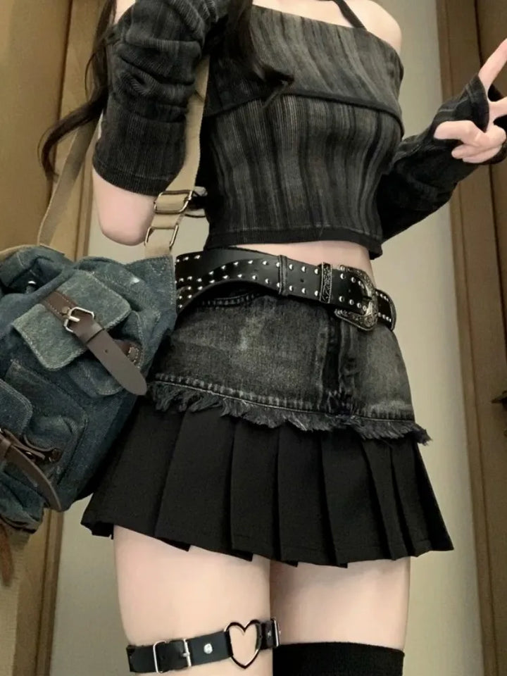 Women's Gothic Mini Skirt