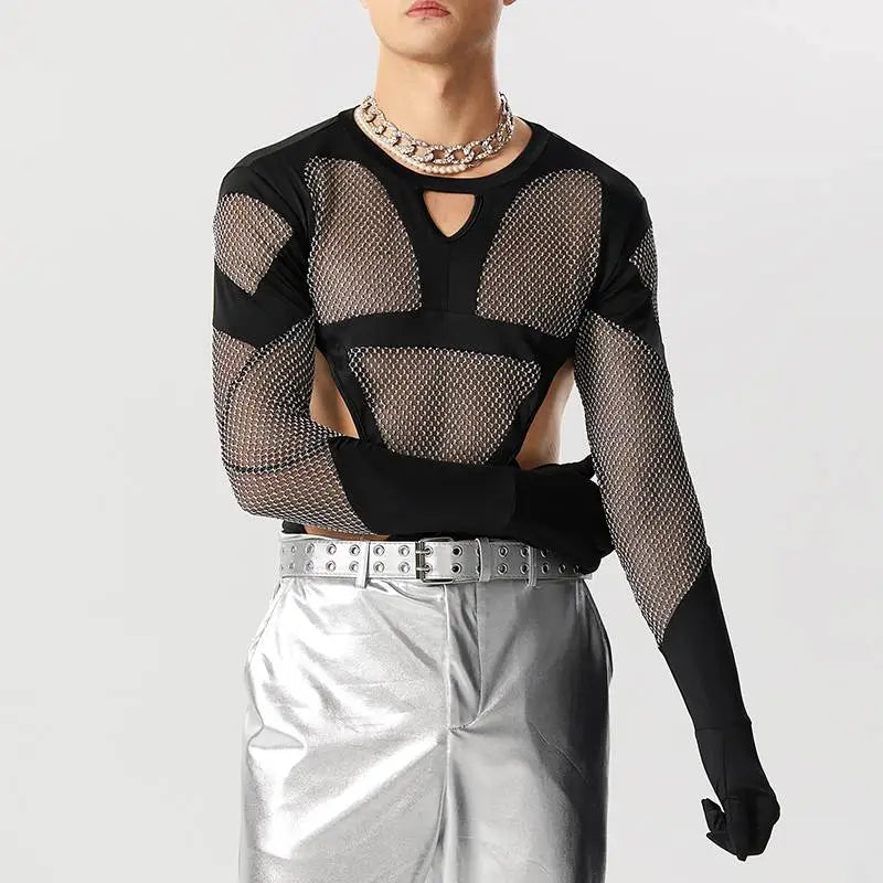 Men's Mesh Bodysuit