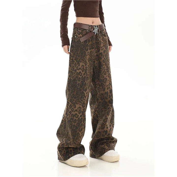 Woman's Vintage Leopard Pants