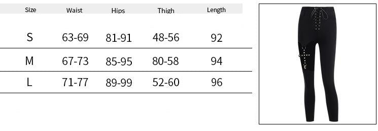 Soulless' Lace up Jeans