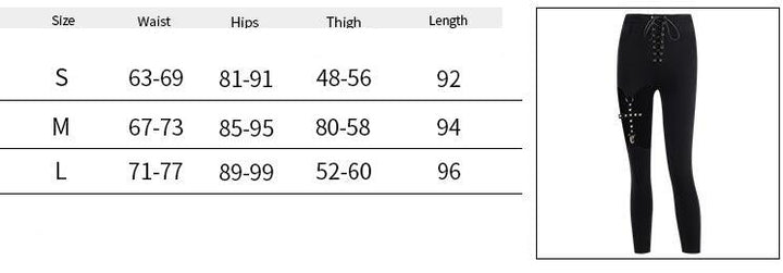 Soulless' Lace up Jeans