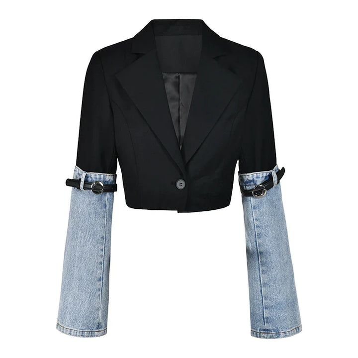 Women's Denim Blazer