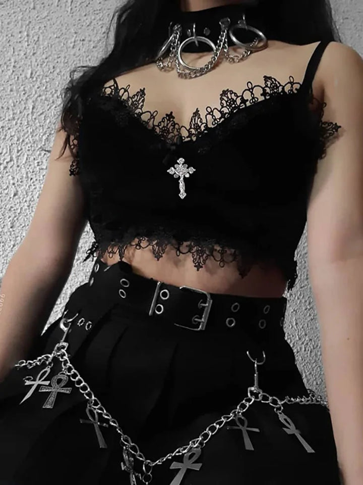 Gothic Velvet Top