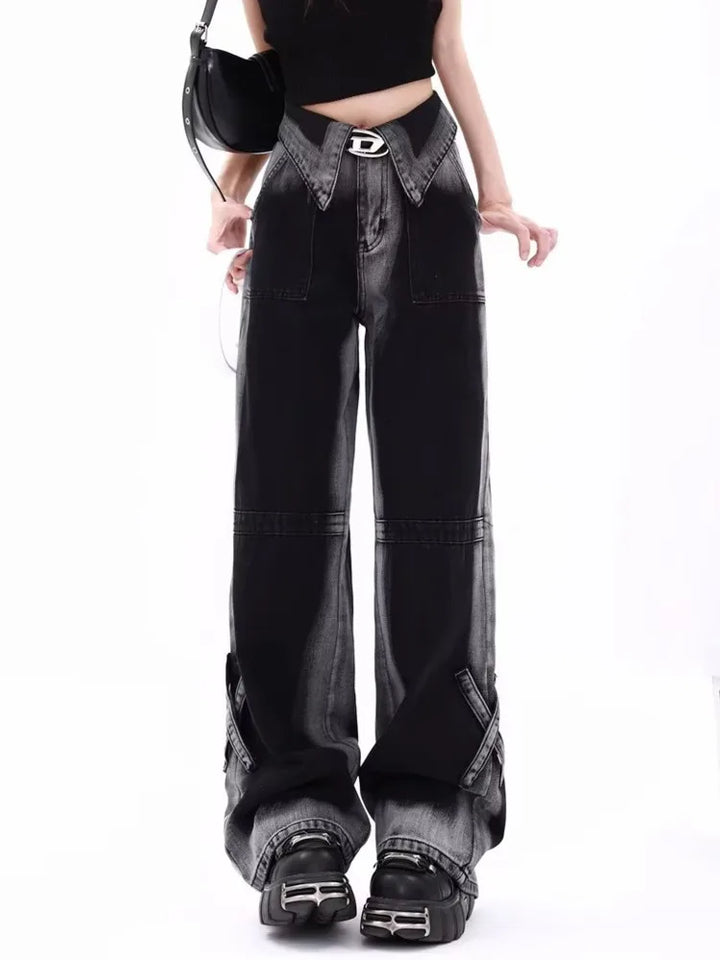 Pantalones holgados de mujer