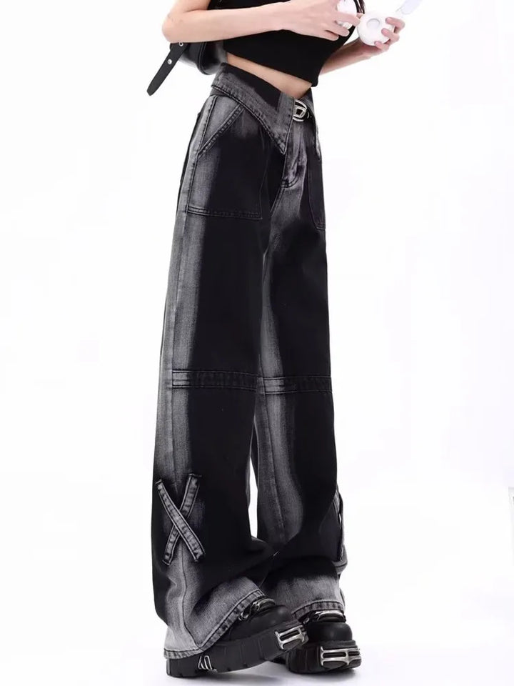 Pantalones holgados de mujer