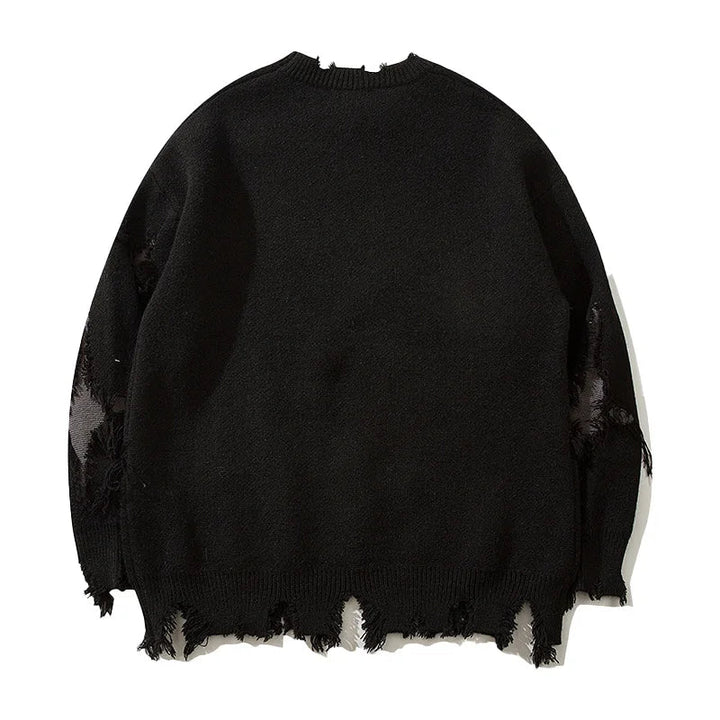 Women's Skull Jumper Black