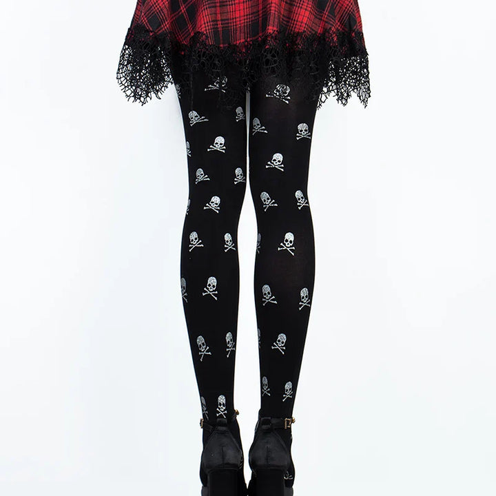 Women's Skull Tights