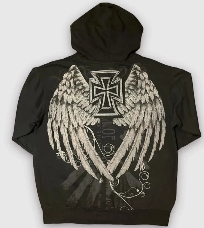 Sudadera con calavera para mujer
