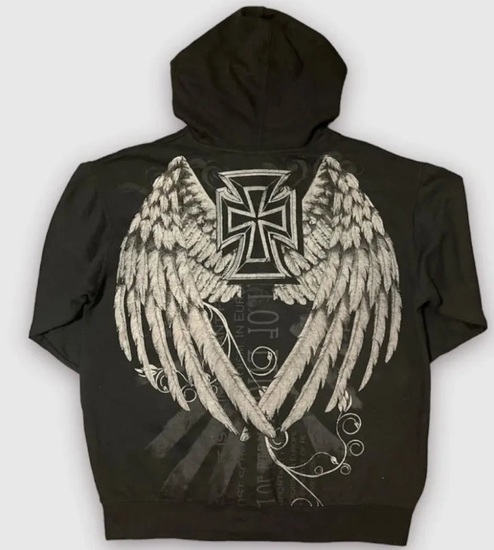 Sudadera con calavera para mujer