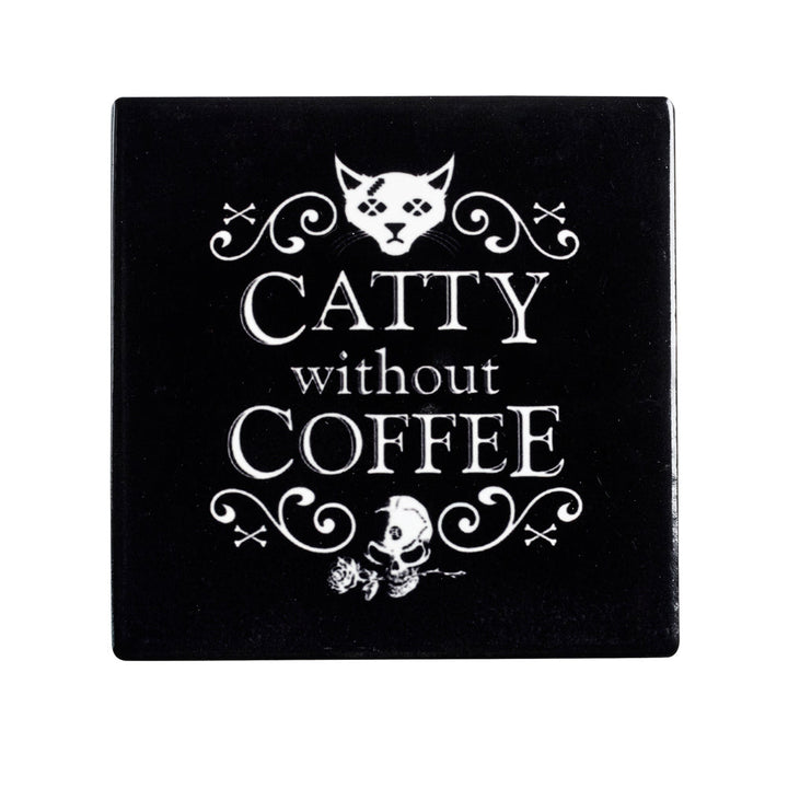 Catty without Coffee Coaster