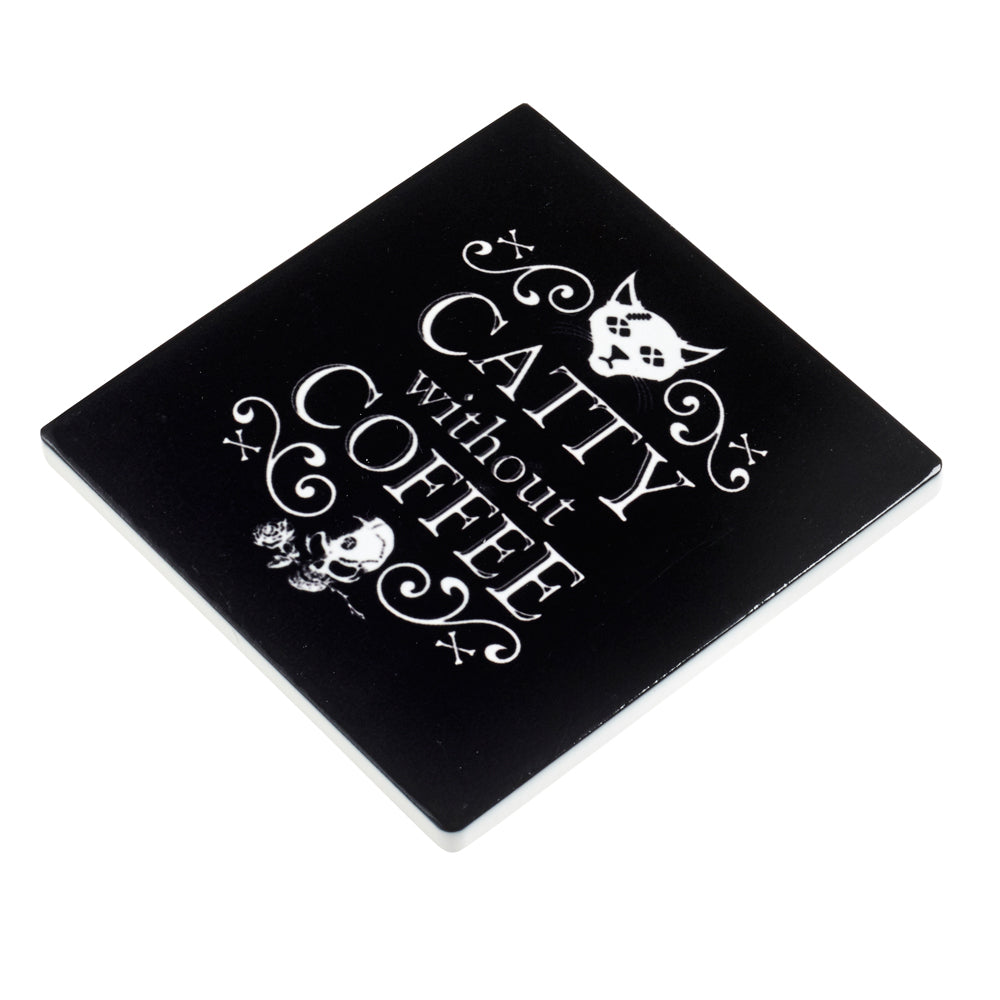 Catty without Coffee Coaster