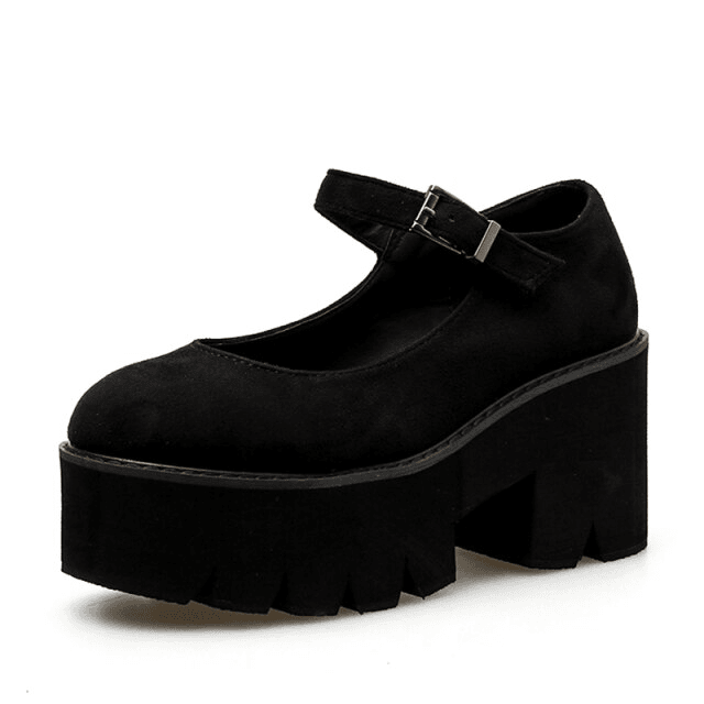Darkness Mary Janes