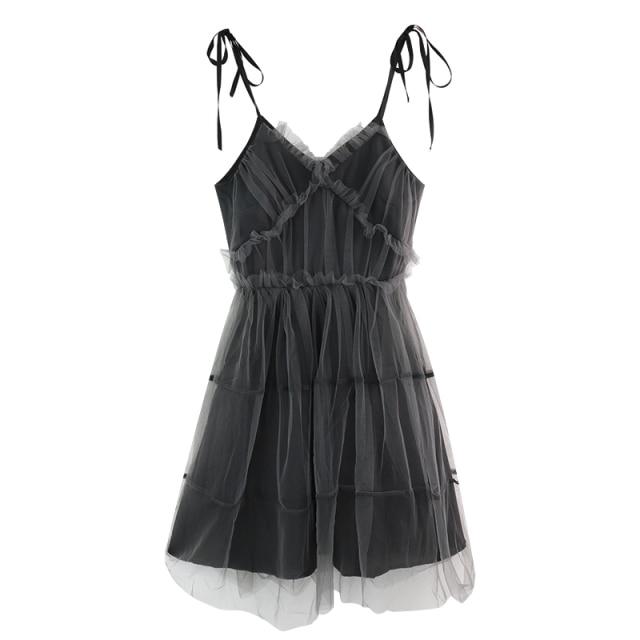 Emo Mesh Dress
