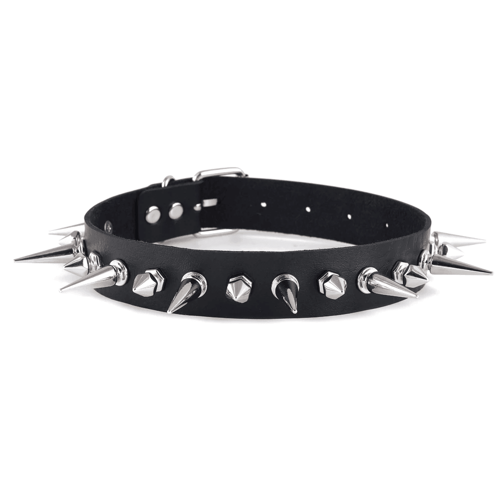 Emo Spike Choker