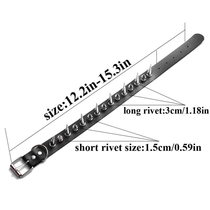 Emo Spike Choker