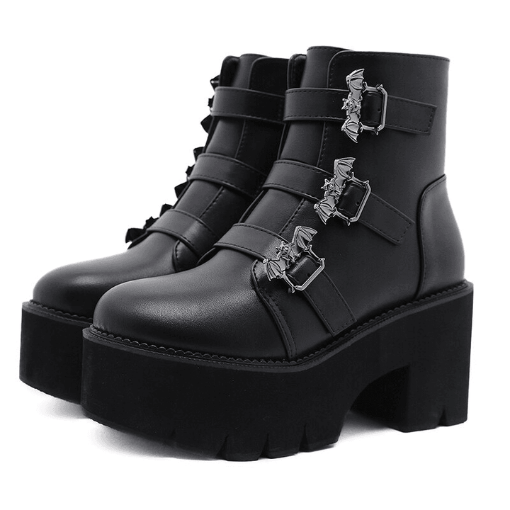 Gothic Bat Boots