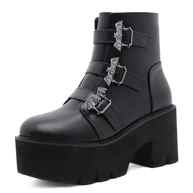 Gothic Bat Boots
