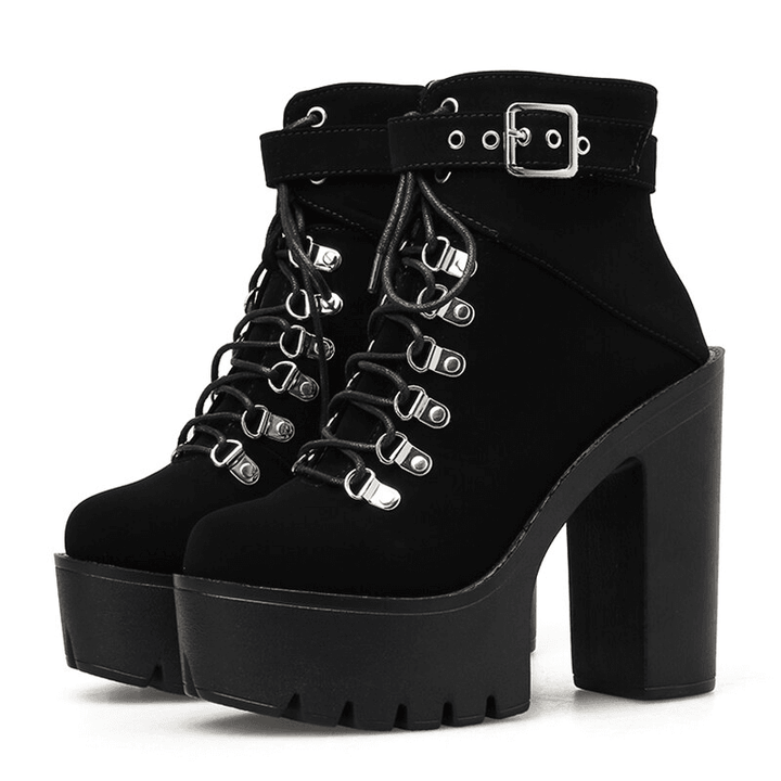 Gothic Elegance High Heels