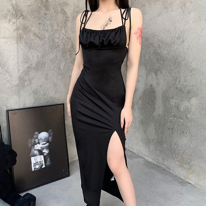 Gothic Spaghetti Dress