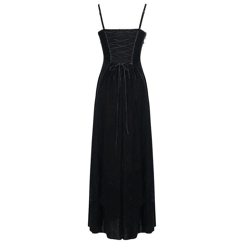 The Lady Burgundy Dress