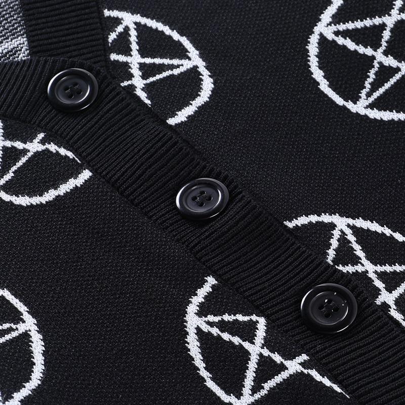 Pentagram Cardigan