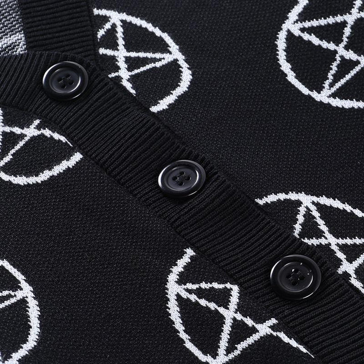 Pentagram Cardigan